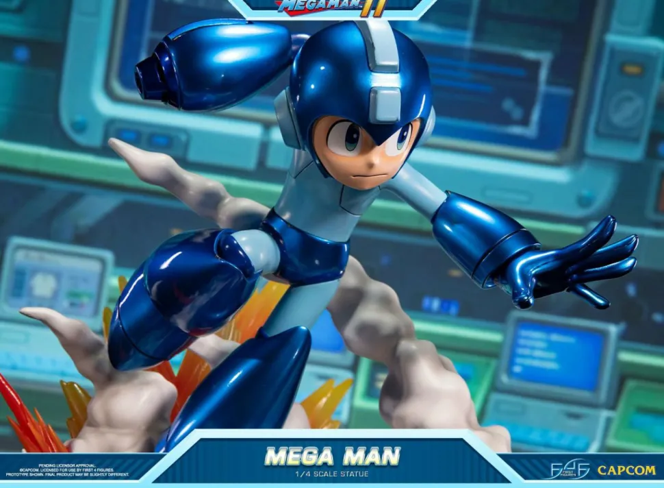 Megaman 11 - Megaman 1/4 Scale Statue