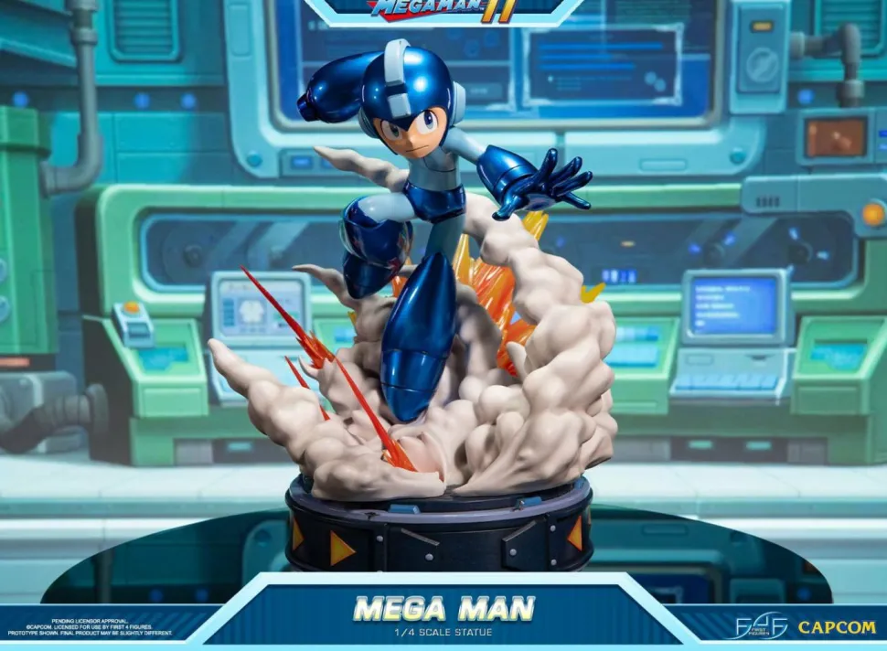 Megaman 11 - Megaman 1/4 Scale Statue