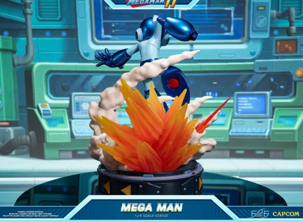 Megaman 11 - Megaman 1/4 Scale Statue