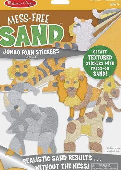 Melissa and Doug - Mess Free Jungle Sand Foam Stickers