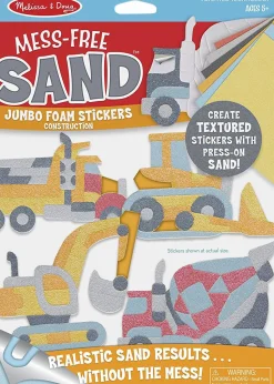 Melissa and Doug - Mess Free Construction Sand Foam Stickers