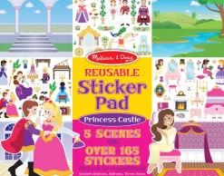 Melissa and Doug - Reusable Stickers (Castle)