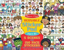 Melissa and Doug - Reusable Sticker Pad (Face It!)