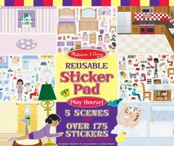 Melissa and Doug - Reusable Stickers (Play House)