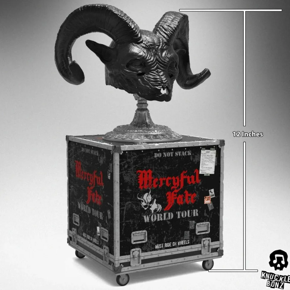 Mercyful Fate - Stage Mask & Road Case Rock Iconz 'On Tour' Series 6" Prop Replica