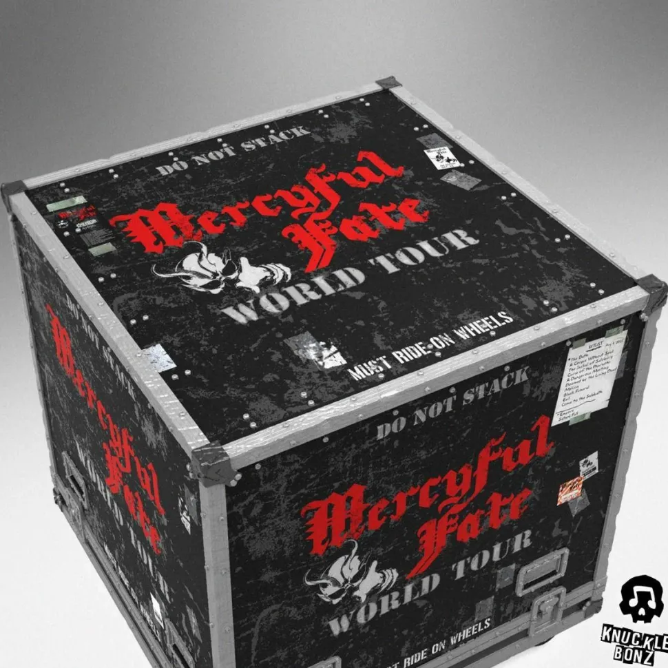 Mercyful Fate - Stage Mask & Road Case Rock Iconz 'On Tour' Series 6" Prop Replica