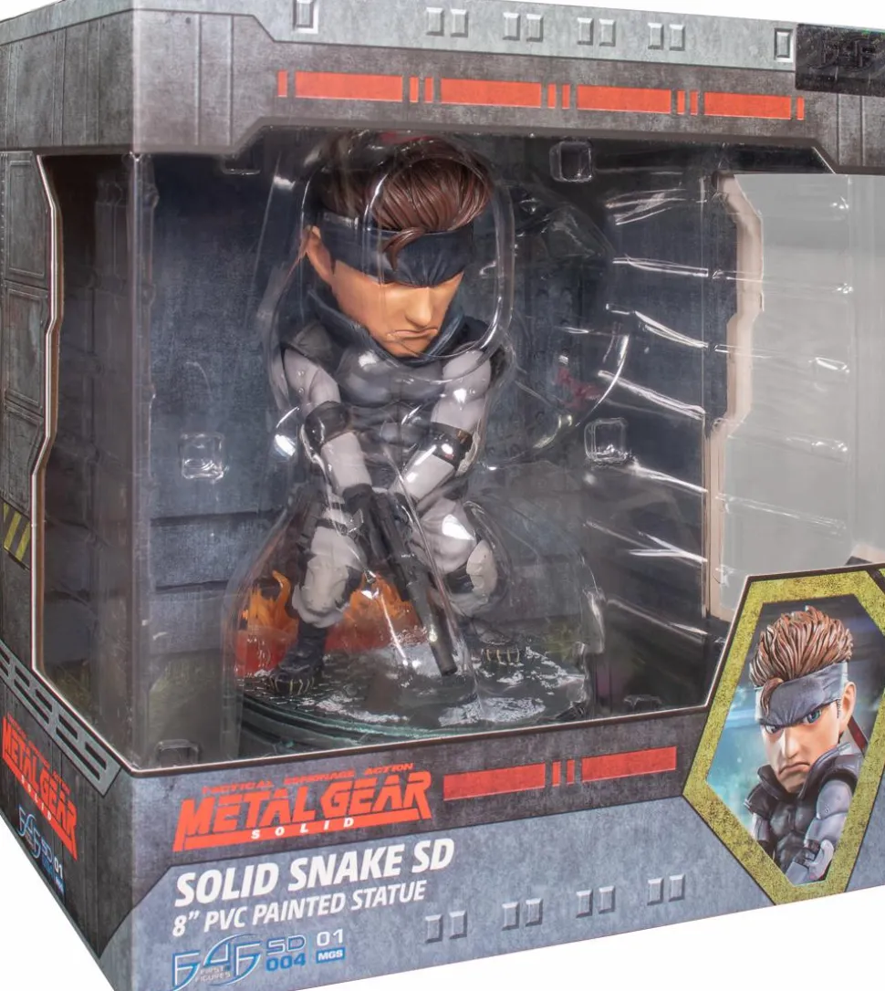 Metal Gear Solid - Solid Snake 8" PVC Statue
