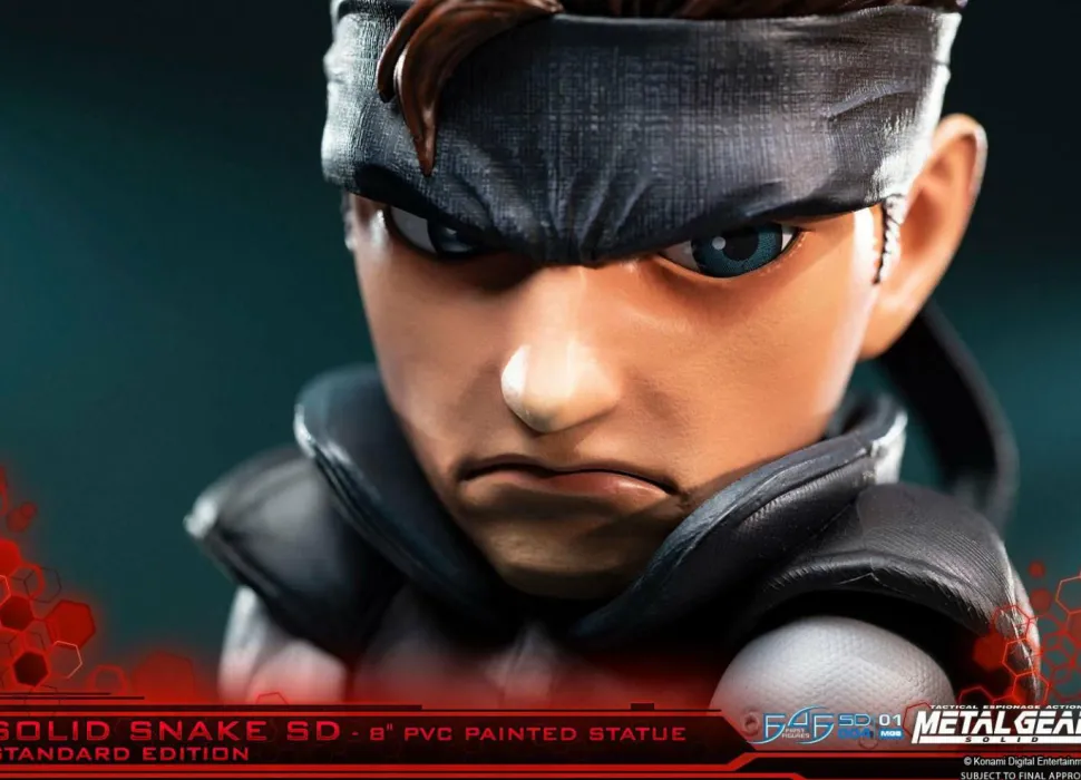 Metal Gear Solid - Solid Snake 8" PVC Statue