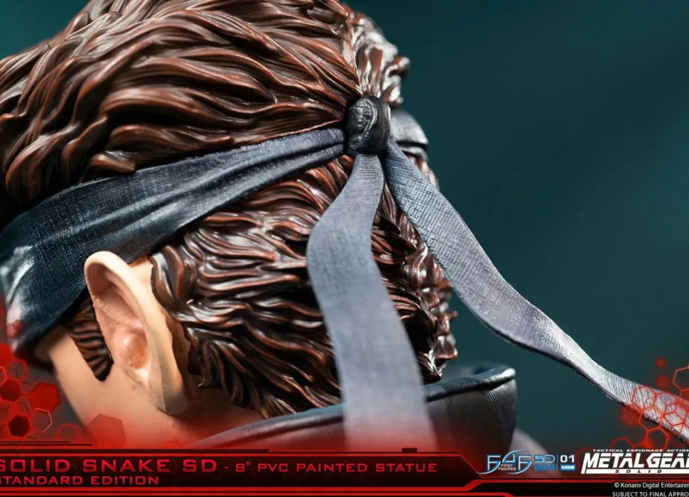 Metal Gear Solid - Solid Snake 8" PVC Statue
