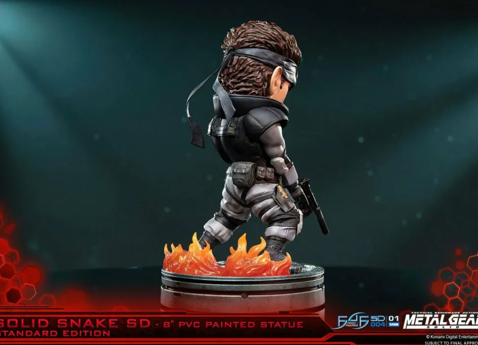 Metal Gear Solid - Solid Snake 8" PVC Statue
