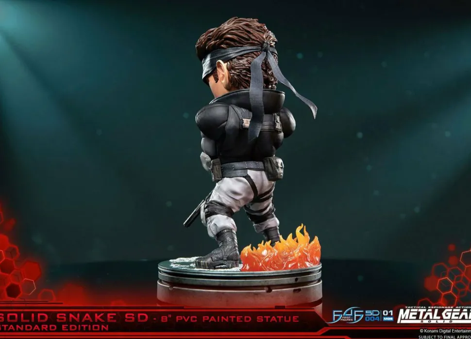 Metal Gear Solid - Solid Snake 8" PVC Statue