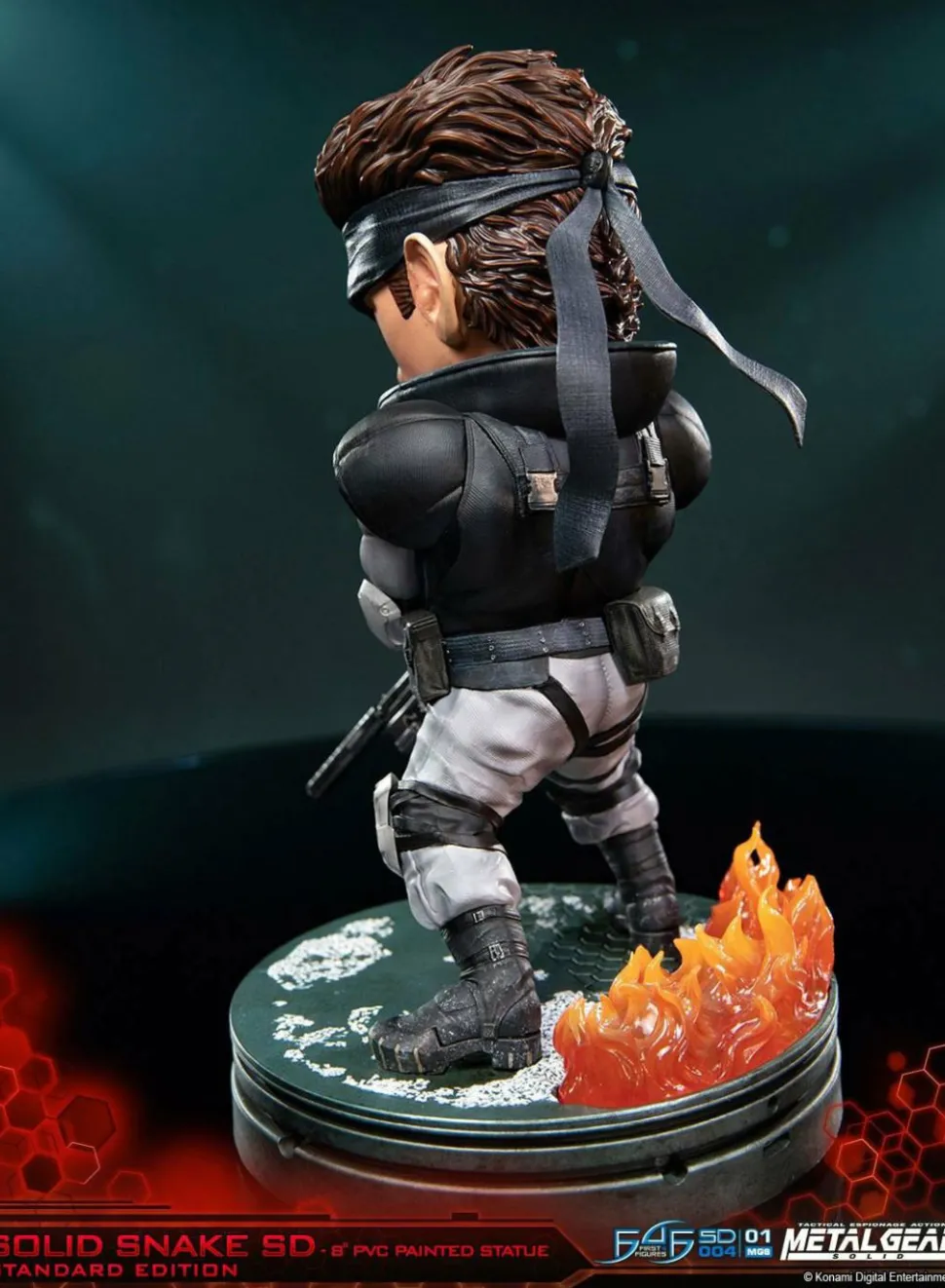 Metal Gear Solid - Solid Snake 8" PVC Statue