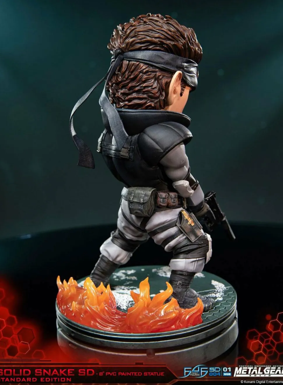 Metal Gear Solid - Solid Snake 8" PVC Statue