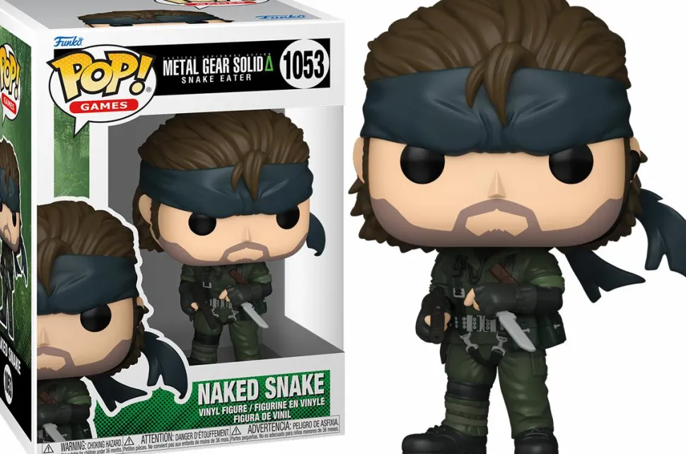 Metal Gear Solid: Snake Eater - Naked Snake Pop! Vinyl Figure
