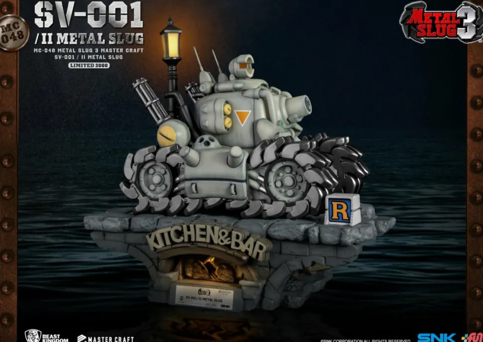 Metal Slug 3 - SV-001/II Metal Slug MC-048 Master Craft 14” Statue