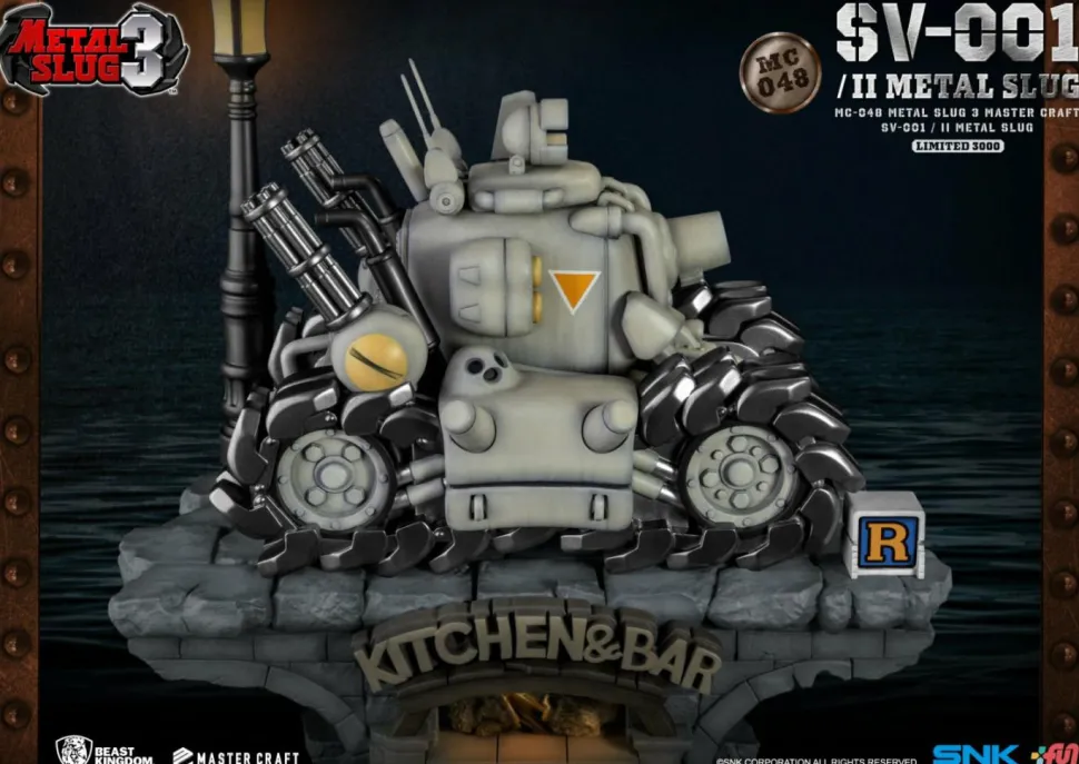 Metal Slug 3 - SV-001/II Metal Slug MC-048 Master Craft 14” Statue