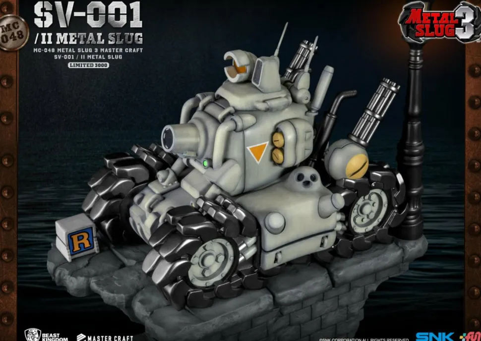 Metal Slug 3 - SV-001/II Metal Slug MC-048 Master Craft 14” Statue