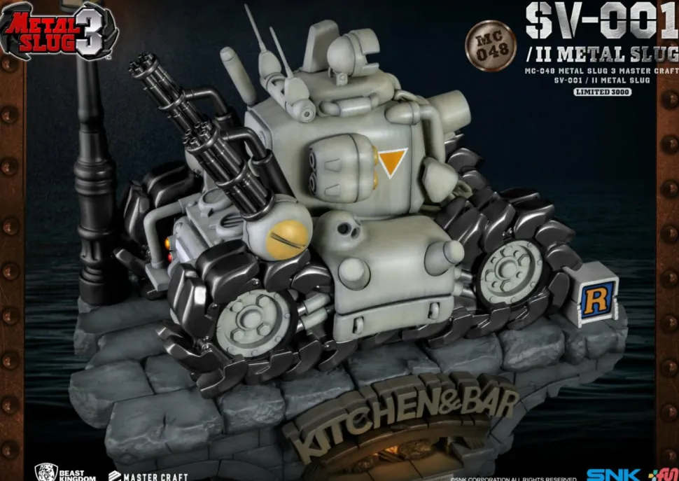 Metal Slug 3 - SV-001/II Metal Slug MC-048 Master Craft 14” Statue