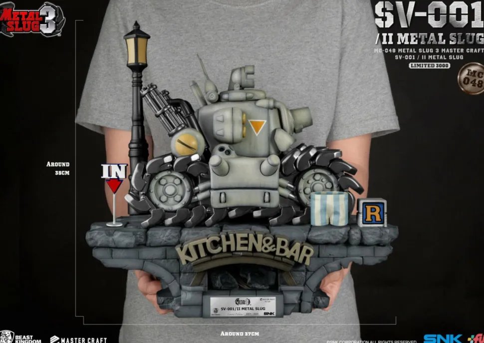 Metal Slug 3 - SV-001/II Metal Slug MC-048 Master Craft 14” Statue