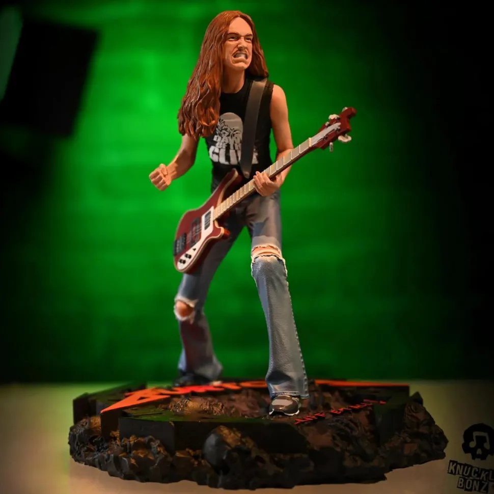 Metallica - Cliff Burton II Rock Iconz Statue