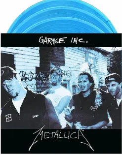 Metallica - Garage Inc. 3xLP Vinyl Record (Fade to Blue Coloured Vinyl)