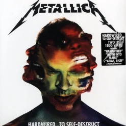 Metallica - Hardwired...To Self-Destruct 2xLP Vinyl Record (Flame Orange Vinyl)