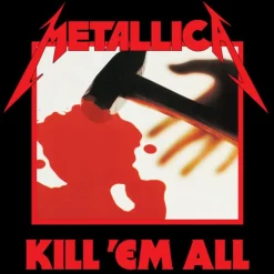 Metallica - Kill 'Em All LP Vinyl Record (Jump in the Fire Engine Red Coloured Vinyl)