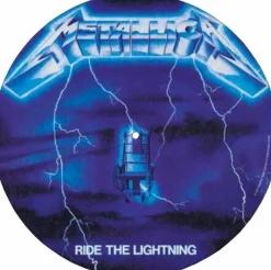 Metallica - Ride the Lightning Vinyl Record Slipmat