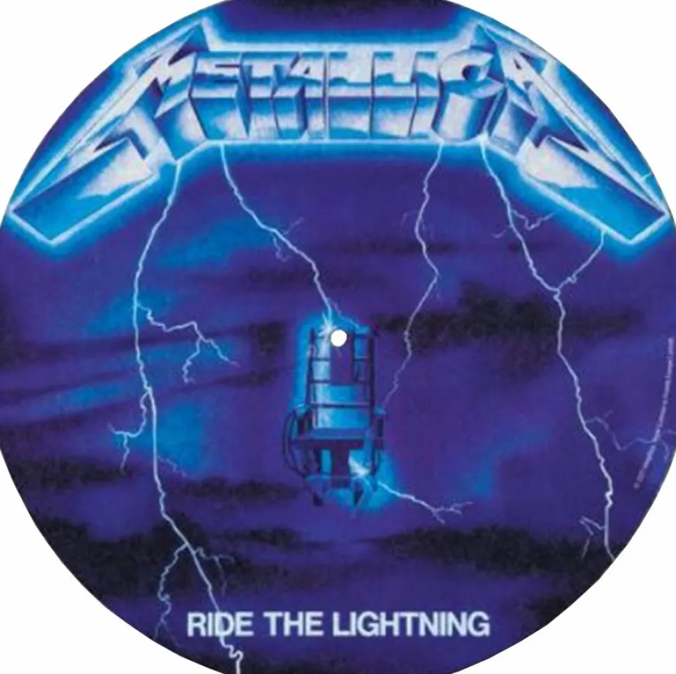 Metallica - Ride the Lightning Vinyl Record Slipmat