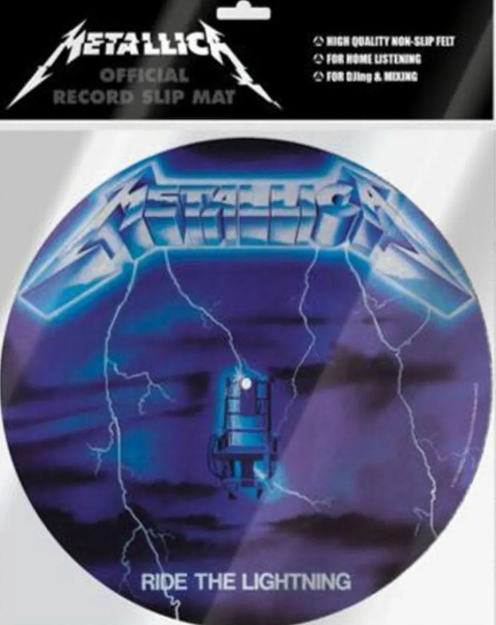 Metallica - Ride the Lightning Vinyl Record Slipmat