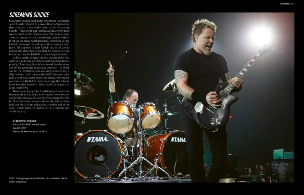 Metallica - The Stories Behind the Songs Hardcover Book