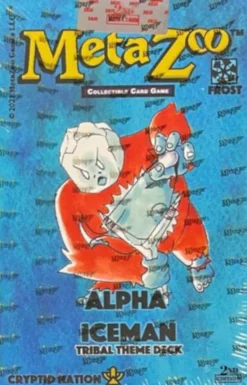 MetaZoo - Cryptid Nation Card Game 2nd Edition Alpha Iceman Theme Deck