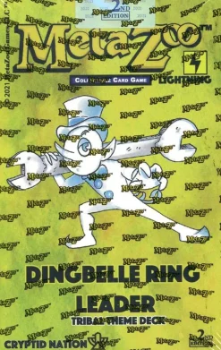 MetaZoo - Cryptid Nation Card Game 2nd Edition Dingbelle Ring Leader Theme Deck