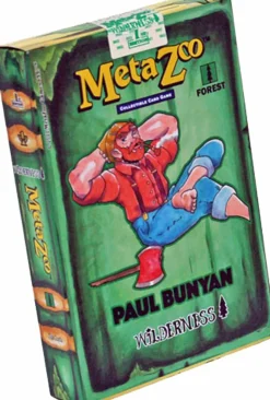 MetaZoo - Wilderness Card Game 1st Edition Paul Bunyan Theme Deck