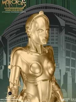 Metropolis (1927) - Maschinenmensch (Gold Version) 1/4th Scale Statue