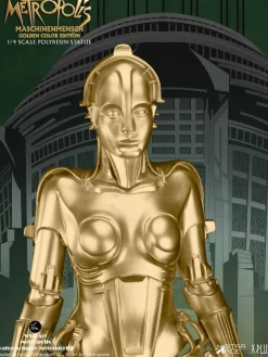 Metropolis (1927) - Maschinenmensch (Gold Version) 1/4th Scale Statue