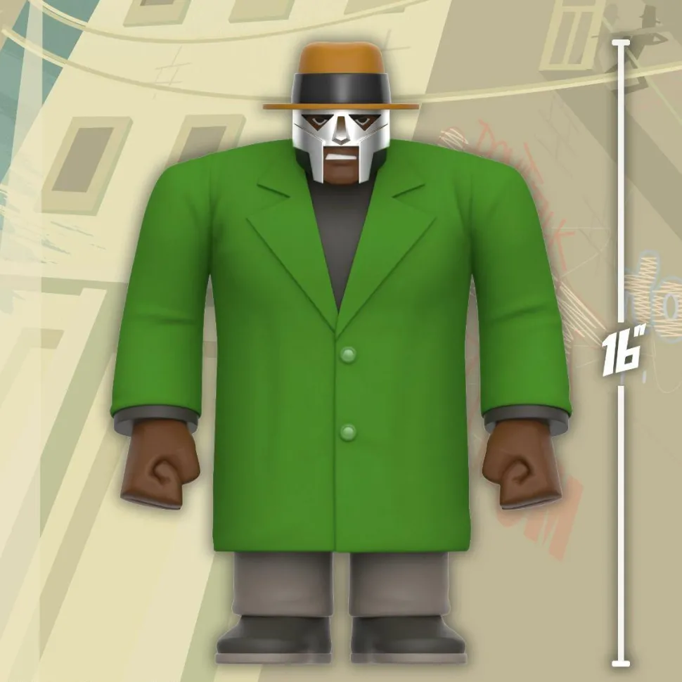 MF Doom x Madlib - All Caps Madvillain SuperSize 16" Vinyl Figure