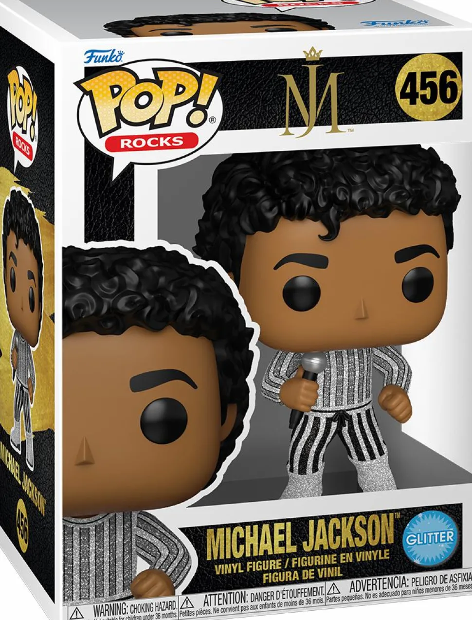 Michael Jackson - Michael Jackson (Rock With You) Glitter Pop! Vinyl Figure