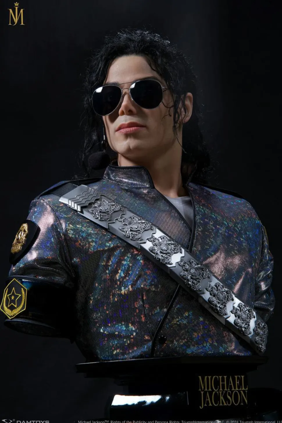 Michael Jackson - Michael Jackson (Dangerous Tour) 1:1 Scale Life-Size Bust