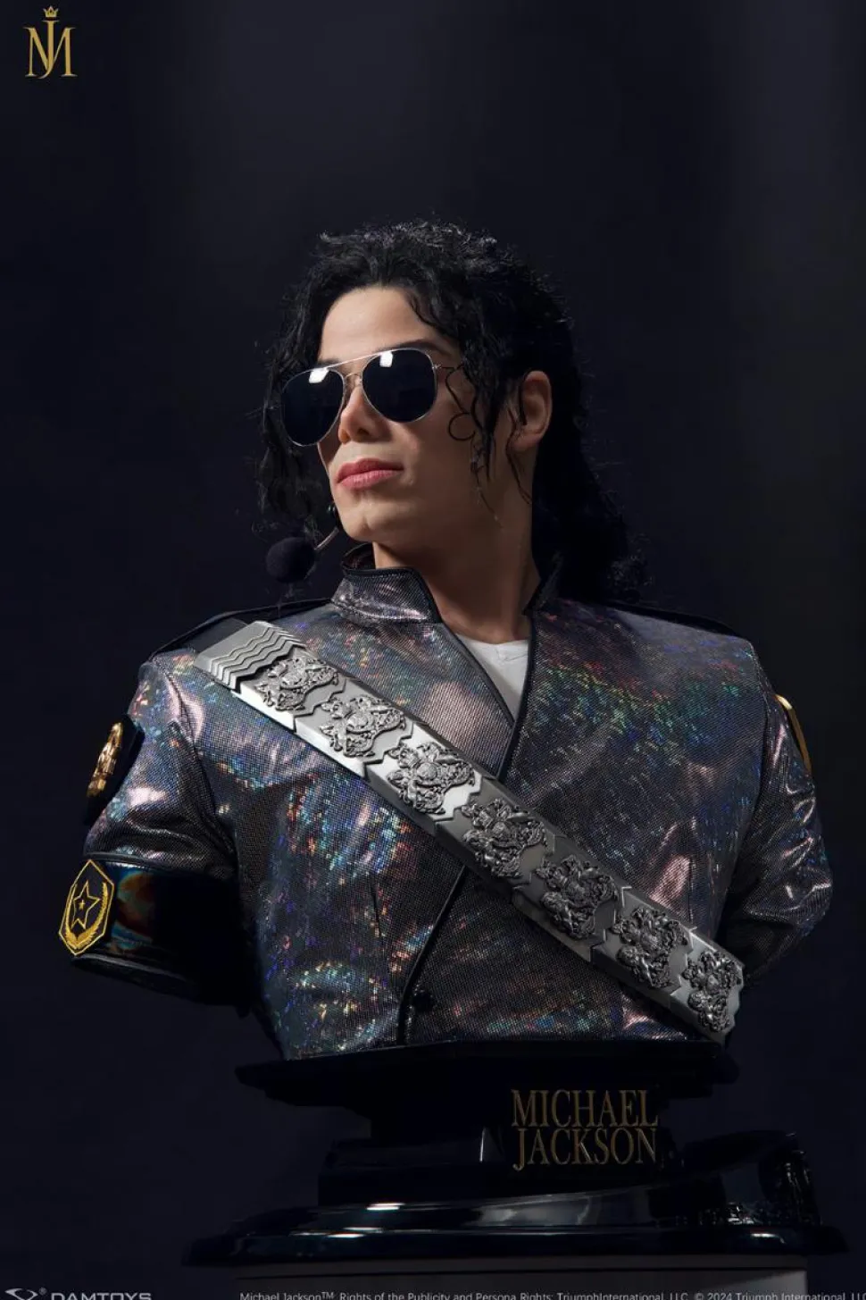 Michael Jackson - Michael Jackson (Dangerous Tour) 1:1 Scale Life-Size Bust