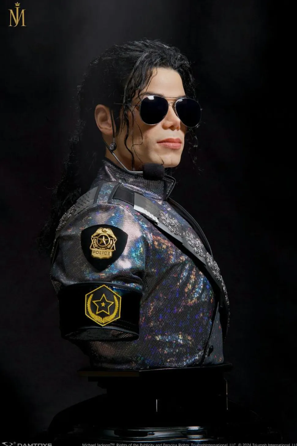 Michael Jackson - Michael Jackson (Dangerous Tour) 1:1 Scale Life-Size Bust