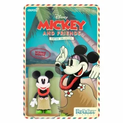 Mickey and Friends - Minnie Mouse (Hawaiian Holiday) ReAction 3.75” Action Figure