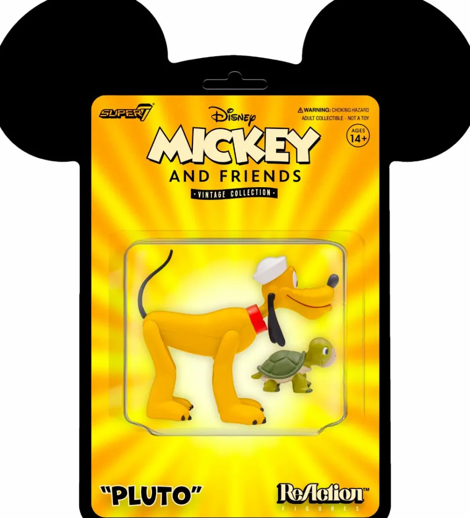 Mickey and Friends - Pluto Canine Patrol Vintage Collection ReAction 3.75” Action Figure