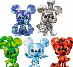 Mickey Mouse - Artist Series Pop! Vinyl Bundle with Pop! Protector (Set of 5)
