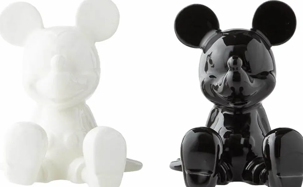 Mickey Mouse - Black & White Mickey Mouse Salt & Pepper Shaker 2-Pack