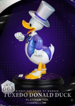 Mickey Mouse - Donald Duck in Tuxedo (Platinum Ver.) Disney 100th Anniversary Master Craft 16