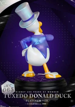 Mickey Mouse - Donald Duck in Tuxedo (Platinum Ver.) Disney 100th Anniversary Master Craft 16