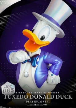 Mickey Mouse - Donald Duck in Tuxedo (Platinum Ver.) Disney 100th Anniversary Master Craft 16