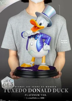 Mickey Mouse - Donald Duck in Tuxedo (Platinum Ver.) Disney 100th Anniversary Master Craft 16