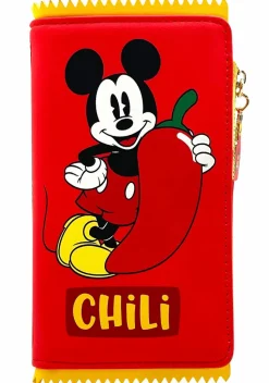 Mickey Mouse - Hot Sauce Packet 4” Faux Leather Flap Wallet